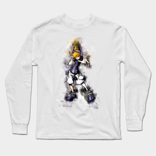 TWEWY - Neku *watercolor* Long Sleeve T-Shirt